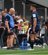 28 May 2022; Rónan Kelleher of Leinster leaves the pitch with an injury during the Heineken Champions Cup Final match between Leinster and La Rochelle at Stade Velodrome in Marseille, France. Photo by Harry Murphy/Sportsfile