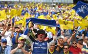 28 May 2022; Leinster supporters during the Heineken Champions Cup Final match between Leinster and La Rochelle at Stade Velodrome in Marseille, France. Photo by Ramsey Cardy/Sportsfile