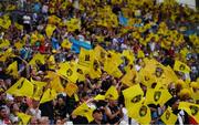 28 May 2022; La Rochelle supporters during the Heineken Champions Cup Final match between Leinster and La Rochelle at Stade Velodrome in Marseille, France. Photo by Julien Poupart/Sportsfile