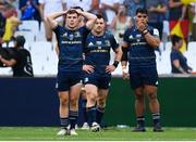 28 May 2022; Luke McGrath of Leinster reacts after the Heineken Champions Cup Final match between Leinster and La Rochelle at Stade Velodrome in Marseille, France. Photo by Harry Murphy/Sportsfile