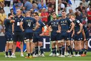 28 May 2022; Leinster players reacts after their defeat in the Heineken Champions Cup Final match between Leinster and La Rochelle at Stade Velodrome in Marseille, France. Photo by Ramsey Cardy/Sportsfile