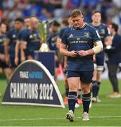 28 May 2022; Tadhg Furlong of Leinster after the Heineken Champions Cup Final match between Leinster and La Rochelle at Stade Velodrome in Marseille, France. Photo by Ramsey Cardy/Sportsfile