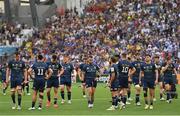 28 May 2022; Leinster players react after their defeat in the Heineken Champions Cup Final match between Leinster and La Rochelle at Stade Velodrome in Marseille, France. Photo by Ramsey Cardy/Sportsfile