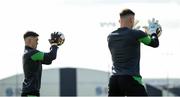 28 May 2022; Brian Maher during a Republic of Ireland U21 squad training session at FAI National Training Centre in Abbotstown, Dublin. Photo by Eóin Noonan/Sportsfile
