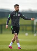 28 May 2022; Lee O'Connor during a Republic of Ireland U21 squad training session at FAI National Training Centre in Abbotstown, Dublin. Photo by Eóin Noonan/Sportsfile
