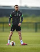 28 May 2022; Lee O'Connor during a Republic of Ireland U21 squad training session at FAI National Training Centre in Abbotstown, Dublin. Photo by Eóin Noonan/Sportsfile