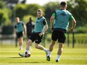 28 May 2022; Ross Tierney during a Republic of Ireland U21 squad training session at FAI National Training Centre in Abbotstown, Dublin. Photo by Eóin Noonan/Sportsfile