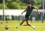 28 May 2022; Tyreik Wright during a Republic of Ireland U21 squad training session at FAI National Training Centre in Abbotstown, Dublin. Photo by Eóin Noonan/Sportsfile