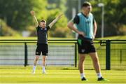 28 May 2022; Ross Tierney during a Republic of Ireland U21 squad training session at FAI National Training Centre in Abbotstown, Dublin. Photo by Eóin Noonan/Sportsfile