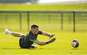 28 May 2022; Luke McNicholas during a Republic of Ireland U21 squad training session at FAI National Training Centre in Abbotstown, Dublin. Photo by Eóin Noonan/Sportsfile