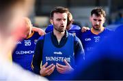 28 May 2022; Longford manager Billy O'Loughlin gives a team talk after his side's defeat in the Tailteann Cup Round 1 match between Longford and Fermanagh at Glennon Brothers Pearse Park in Longford. Photo by Sam Barnes/Sportsfile