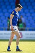 28 May 2022; Darren Gallagher of Longford dejected after his side's defeat in the Tailteann Cup Round 1 match between Longford and Fermanagh at Glennon Brothers Pearse Park in Longford. Photo by Sam Barnes/Sportsfile