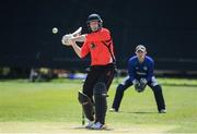 29 May 2022; Kevin O'Brien of Munster Reds batting during the Cricket Ireland Inter-Provincial Trophy match between North West Warriors and Munster Reds at North Down Cricket Club in Comber, Down. Photo by George Tewkesbury/Sportsfile