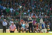 28 May 2022; Limerick manager Billy Lee during the Munster GAA Football Senior Championship Final match between Kerry and Limerick at Fitzgerald Stadium in Killarney. Photo by Diarmuid Greene/Sportsfile