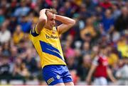 29 May 2022; Enda Smith of Roscommon reacts after a missed chance during the Connacht GAA Football Senior Championship Final match between Galway and Roscommon at Pearse Stadium in Galway. Photo by Sam Barnes/Sportsfile