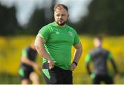 28 May 2022; Sports therapist Kieran Murray during a Republic of Ireland U21  squad training session at FAI National Training Centre in Abbotstown, Dublin. Photo by Eóin Noonan/Sportsfile