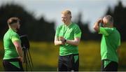28 May 2022; Sports Scientist Adam Fox during a Republic of Ireland U21  squad training session at FAI National Training Centre in Abbotstown, Dublin. Photo by Eóin Noonan/Sportsfile