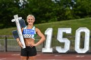 1 June 2022; World indoor 60m hurdles finalist Sarah Lavin was on hand to launch the 150th edition of the Irish Life Health National Track and Field Championships which will take place in Morton Stadium on June 25th and 26th 2022. For more information on the Irish Life Health Track and Field Championships please visit www.athleticsireland.ie. Photo by Sam Barnes/Sportsfile