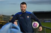 3 June 2022; Longford GAA manager Billy O'Loughlin pictured at the launch of AIB’s new series Tailteann Cup: Mic’d Up which sees O’Loughlin - alongside Longford GAA captain Mickey Quinn and vice-captain, Darren Gallagher - mic’d up for the duration of their clash against Fermanagh last weekend. AIB, proud sponsors of both Club and County, is celebrating their eighth season as sponsors of the GAA All-Ireland Senior Football Championships and this new series takes GAA fans into the heart of the action, showcasing #TheToughest players in Gaelic Games through the eyes and voices of county management and players. You can view the first episode here: https://www.youtube.com/watch?v=OXaVasRZyXk  Photo by Sam Barnes/Sportsfile