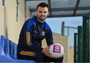 3 June 2022; Longford GAA manager Billy O'Loughlin pictured at the launch of AIB’s new series Tailteann Cup: Mic’d Up which sees O’Loughlin - alongside Longford GAA captain Mickey Quinn and vice-captain, Darren Gallagher - mic’d up for the duration of their clash against Fermanagh last weekend. AIB, proud sponsors of both Club and County, is celebrating their eighth season as sponsors of the GAA All-Ireland Senior Football Championships and this new series takes GAA fans into the heart of the action, showcasing #TheToughest players in Gaelic Games through the eyes and voices of county management and players. You can view the first episode here: https://www.youtube.com/watch?v=OXaVasRZyXk  Photo by Sam Barnes/Sportsfile
