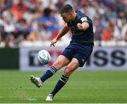 28 May 2022; Jonathan Sexton of Leinster kicks a penalty during the Heineken Champions Cup Final match between Leinster and La Rochelle at Stade Velodrome in Marseille, France. Photo by Harry Murphy/Sportsfile