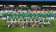 15 May 2022; The Limerick squad before the Munster GAA Hurling Senior Championship Round 4 match between Clare and Limerick at Cusack Park in Ennis, Clare. Photo by Ray McManus/Sportsfile