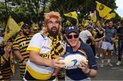 28 May 2022; Supporters before the Heineken Champions Cup Final match between Leinster and La Rochelle at Stade Velodrome in Marseille, France. Photo by Ramsey Cardy/Sportsfile