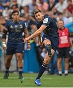 28 May 2022; Ross Byrne of Leinster kicks a penalty during the Heineken Champions Cup Final match between Leinster and La Rochelle at Stade Velodrome in Marseille, France. Photo by Ramsey Cardy/Sportsfile