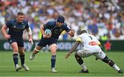 28 May 2022; James Ryan of Leinster, supported by Tadhg Furlong, in action against Dany Priso of La Rochelle during the Heineken Champions Cup Final match between Leinster and La Rochelle at Stade Velodrome in Marseille, France. Photo by Ramsey Cardy/Sportsfile