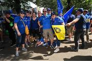 28 May 2022; Leinster supporters before the Heineken Champions Cup Final match between Leinster and La Rochelle at Stade Velodrome in Marseille, France. Photo by Ramsey Cardy/Sportsfile