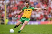 29 May 2022; Michael Murphy of Donegal kicks a free during the Ulster GAA Football Senior Championship Final between Derry and Donegal at St Tiernach's Park in Clones, Monaghan. Photo by Stephen McCarthy/Sportsfile