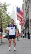 30 May 2022; Jamie Boyle of New York during the Táilteann Cup launch at 34th and 5th Avenue in New York City, USA. Photo by Sharon Redigan/Sportsfile