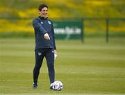 30 May 2022; Coach Keith Andrews during a Republic of Ireland training session at the FAI National Training Centre in Abbotstown, Dublin. Photo by Stephen McCarthy/Sportsfile