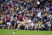 29 May 2022; Shane Walsh of Galway takes a free during the Connacht GAA Football Senior Championship Final match between Galway and Roscommon at Pearse Stadium in Galway. Photo by Sam Barnes/Sportsfile