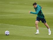 30 May 2022; Josh Cullen during a Republic of Ireland training session at the FAI National Training Centre in Abbotstown, Dublin. Photo by Stephen McCarthy/Sportsfile
