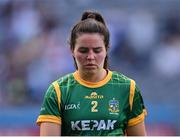 28 May 2022; Shauna Ennis of Meath after her side's defeat in the Leinster LGFA Senior Football Championship Final match between Meath and Dublin at Croke Park in Dublin. Photo by Piaras Ó Mídheach/Sportsfile