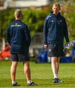 31 May 2022; Head coach Leo Cullen and senior coach Stuart Lancaster during Leinster Rugby squad training session at UCD in Dublin. Photo by Harry Murphy/Sportsfile