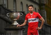 31 May 2022; Christopher McKaigue of Derry poses for a portrait during the launch of the GAA Football All Ireland Senior Championship Series in Dublin. Photo by Ramsey Cardy/Sportsfile