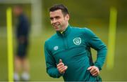 31 May 2022; Seamus Coleman during a Republic of Ireland training session at FAI National Training Centre in Abbotstown, Dublin. Photo by Stephen McCarthy/Sportsfile
