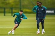 31 May 2022; Scott Hogan during a Republic of Ireland training session at FAI National Training Centre in Abbotstown, Dublin. Photo by Stephen McCarthy/Sportsfile