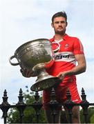 31 May 2022; Christopher McKaigue of Derry poses for a portrait during the launch of the GAA Football All Ireland Senior Championship Series in Dublin. Photo by Ramsey Cardy/Sportsfile