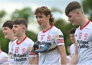 29 May 2022; Conor O'Neill of Tyrone after the Electric Ireland Ulster GAA Football Minor Championship Final match between Derry and Tyrone at St Tiernach's Park in Clones, Monaghan. Photo by Ramsey Cardy/Sportsfile