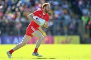 29 May 2022; Conor Glass of Derry during the Ulster GAA Football Senior Championship Final between Derry and Donegal at St Tiernach's Park in Clones, Monaghan. Photo by Ramsey Cardy/Sportsfile
