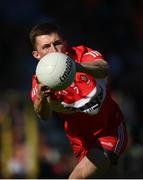 29 May 2022; Paul McNeil of Derry during the Ulster GAA Football Senior Championship Final between Derry and Donegal at St Tiernach's Park in Clones, Monaghan. Photo by Stephen McCarthy/Sportsfile