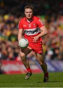 29 May 2022; Ethan Doherty of Derry during the Ulster GAA Football Senior Championship Final between Derry and Donegal at St Tiernach's Park in Clones, Monaghan. Photo by Stephen McCarthy/Sportsfile