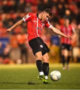 6 May 2022; Joe Thomson of Derry City during the SSE Airtricity League Premier Division match between Derry City and Bohemians at The Ryan McBride Brandywell Stadium in Derry. Photo by Stephen McCarthy/Sportsfile