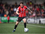 6 May 2022; Cameron McJannet of Derry City during the SSE Airtricity League Premier Division match between Derry City and Bohemians at The Ryan McBride Brandywell Stadium in Derry. Photo by Stephen McCarthy/Sportsfile