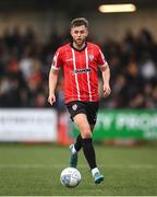 6 May 2022; Will Patching of Derry City during the SSE Airtricity League Premier Division match between Derry City and Bohemians at The Ryan McBride Brandywell Stadium in Derry. Photo by Stephen McCarthy/Sportsfile