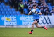 18 May 2022; Clyde Burke of Dublin during the Electric Ireland Leinster GAA Minor Football Championship Final match between Dublin and Kildare at MW Hire O'Moore Park in Portlaoise, Laois. Photo by Stephen McCarthy/Sportsfile