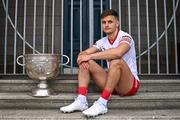 31 May 2022; Michael McKernan of Tyrone poses for a portrait during the launch of the GAA Football All Ireland Senior Championship Series in Dublin. Photo by Ramsey Cardy/Sportsfile